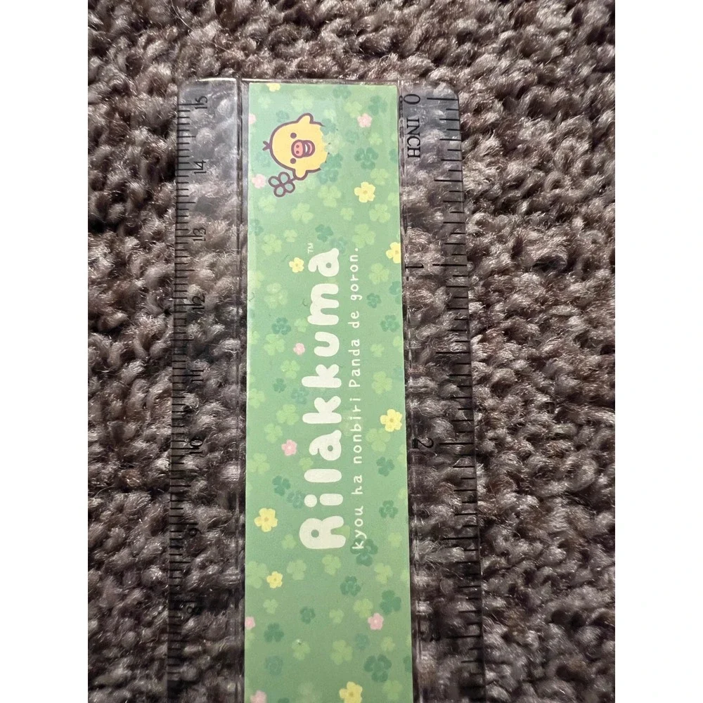 San-X‎ Rilakumma Ruler Panda De Goron Japanese Kawaii Stationery Office Supplies